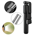 Miniatyrbillede 3 af 5: Selfie Stick, Bærbar Aluminiumlegering Selfie Sticks Stativ med