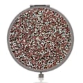 Miniatyrbillede 1 af 5: Spejl Kosmetisk Mini Mix Diamant Makeup Spejl Foldning Mini