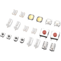 Miniatyrbillede 5 af 7: 250 stk. Touch Push Button Mikro Momentary Switch Tact Assortment