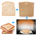 Miniatyrbillede 4 af 8: Huanchenda Toastposer (20 stk.) Toasterposer –