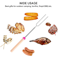 Miniatyrbilde 6 av 6: AIYEGO Marshmallow-grillspyd, 32 tommers teleskopisk grill