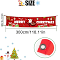 Miniatyrbillede 2 af 5: Glædelig Jul Banner Dekoration Jul Glædelig Jul