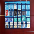 Miniatyrbillede 5 af 5: Transparent smykkepose med 24 rum, opbevaringspose,