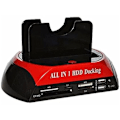 Miniatyrbillede 1 af 6: HDD-dockingstation Dobbelt harddisk-dockingstation Base til 2,5 tommer 3,5 tommer IDE / SATA USB 2.0
