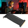 Pikkukuva 1 / 8: PCIE4.0 X16 -nousujohto, 7,9 tuuman pituus, oikea kulma, suuri nopeus, pystysuora asennus, PCI Express Gen4 GPU -jatkokaapeli RTX3080ti:lle