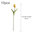 Miniatyrbild 2 av 5: 10 st PU konstgjorda tulpaner Real Touch konstgjorda blommor arrangemang