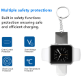 Miniatyrbillede 6 af 8: Bærbar Apple Watch-oplader, trådløs magnetisk rejseoplader