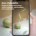 Miniatyrbilde 7 av 8: LED Dinosaur Bordlampe USB Oppladbar Dimbar Sengelampe - Rosa