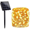 Miniatyrbild 2 av 8: Solcells julbelysning utomhus, BrizLabs 24M 240 LED