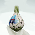 Miniatyrbillede 2 af 4: 6-huls ocarina, alt C, glaseret keramik, smukt design, gaveidé