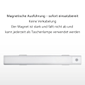 Pikkukuva 3 / 5: LED-alusvalaisin keittiöön, langaton, portaattomasti himmennettävä, lämmin valkoinen, PIR-liiketunnistin, vaatekaappiin, portaisiin, asuntoautoon, 40 cm