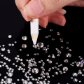 Miniatyrbillede 3 af 5: Krystal Rhinestones, Flat Back 3D Sten til Negledekoration