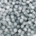 Miniatyrbillede 1 af 4: En pakke med farvede glasperler i revnet jade 8mm i forskellige