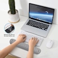 Miniatyrbillede 5 af 5: Ultra fint Memory Foam tastatur håndledsstøtte blød gel ergonomisk