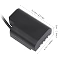 Miniatyrbilde 1 av 2: DMW bLF19 DCC12 Strømadapter for Panasonnic GH3 GH4 GH5 GH5S Kameraer