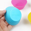Miniatyrbillede 4 af 5: 48 stk. genanvendelige, non-stick, fødevaregodkendte silikonebageforme til
