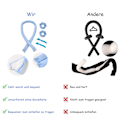 Miniatyrbild 3 av 6: Curls Without Heat, DIY Non-Slip Heatless Curls Band med