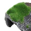 Miniatyrbillede 4 af 8: Krybdyr skjulested hule harpiks skildpadde hule soling platform akvarium dekor til gecko edderkopper frøer skildpadder