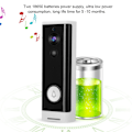 Miniatyrbillede 1 af 7: 720P HD Trådløs WIFI Dørklokke Sikkerhed Smart Videodørklokke Ir cUT Intercom(WIFI+2Dingdong EU)