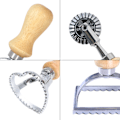 Miniatyrbild 2 av 4: UXZDX Zinklegering Biscuitform Bakform Set Biscuitform