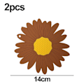 Pikkukuva 2 / 5: PVC-auringonkukan alusta kuumille kattiloille ja pöydille,