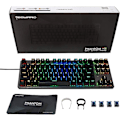 Miniatyrbilde 7 av 8: Tecware Phantom 87 Key Mekanisk Tastatur, RGB LED, Outemu