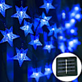 Pikkukuva 4 / 5: Aurinkokäyttöinen tähtivalosarja 40ft 100 LED, 8 tilaa, puutarha, nurmikko