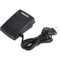 Foot control with power cable, pedal, EU plug 200-240V black