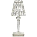Miniatyrbillede 1 af 5: Nattlampe, akryl bordlampe, genopladelig projektionslampe til sengebord, italiensk design Kartell (én stk.)