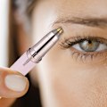 Miniatyrbillede 4 af 5: Genopladelig øjenbrynshår fjerner præcision øjenbryns trimmer øjenbryns barbermaskine værktøj til ansigt læber næse ansigtshår