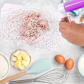 Pikkukuva 5 / 5: Käsintehty ilmapistooli kakunkoristeluun, DIY-leivontatyökalut, 4 kakkusuihkuputkea, keittiö DIY-leivontakakku