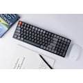 Pikkukuva 5 / 7: Langaton Bluetooth/ USB langallinen pelimekaaninen näppäimistö, kompakti 100 näppäimen RGB LED-taustavalaistu Gateronin ruskea kytkin N-näppäimellä, muovikehys Macille