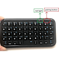 Pikkukuva 5 / 5: Bluetooth-näppäimistö 49-näppäiminen Micro USB -portin lataus langaton mini