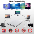 Miniatyrbild 5 av 11: USB C Typ-c Ultra-tunn extern DVD-enhet/brännare/optisk enhet CD RW DVD RW Superdrive Disc Duplicator