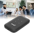 Miniatyrbillede 1 af 8: 4G WiFi-router med Micro SIM-kortslot, 150 Mbps, 8 brugere, 2100 mAh, mobil WiFi-hotspot til bærbar computer, telefon, computer, Asien
