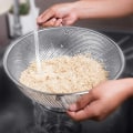 Miniatyrbillede 8 af 8: Rustfrit stål mikroperforeret 5-liters si -