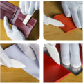 Miniatyrbillede 6 af 7: Ægte Bone Folder 2 stk Læderværktøj Scoring Folding Creasing