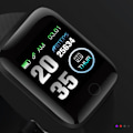 Miniatyrbild 5 av 5: 116plus Bluetooth smart armband D13 - engelsk version svart