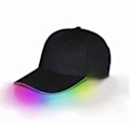 Miniatyrbillede 2 af 2: Unisex LED-lys fiskehat til udendørs brug - cool til natfiskeri, jagt, vandreture og fiskegrej