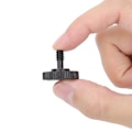 Miniatyrbillede 1 af 4: 10 stk. 1/4in han til hun konvertering adapter skrue til dobbelt L-formet kamera flashbeslag