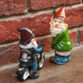 Miniatyrbilde 3 av 5: OKDEALS Hagegnomer Statuer | Slemme Gnomer | Morsomme Gnomer
