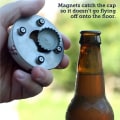 Miniatyrbild 5 av 5: Rostfritt stål basebollflasköppnare, magnetisk flasköppnare