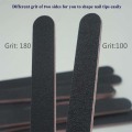 Miniatyrbillede 1 af 8: Neglefil 10 stk Professionelle dobbeltsidede neglefiler Emery
