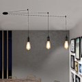 Miniatyrbilde 4 av 5: Set med 6 lyskroker for lysekrone, kabelinnfesting desentralisering elektrisk ledningskrok for lysekrone, taklampe, elektrisk kabel, inngang,