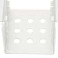 Miniatyrbild 5 av 8: 2,5-tums HDD-monteringsställ i aluminiumlegering, ihålig design, hög hårdhet, 2,5-tums hårddiskbur för 2,5-tums IDE HDD SSD silver