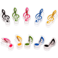 Miniatyrbilde 2 av 6: IronBuddy 10-pakks musikknotklips Musikknotklips Sideholder