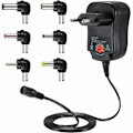 Miniatyrbild 1 av 5: 12W universell nätadapter 3V 4.5V 5V 6V 7.5V 9V och 12V, DC 220V transformator nätladdare för VTech Kidimagic Starlight Kidi LightShow Party Sorio