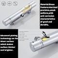 Miniatyrbillede 5 af 5: Brusetermostat, termostatisk brusebatteri, brusearmatur, termostatisk badekarbatteri med konstant temperaturstyring, messing kromfinish
