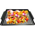 Miniatyrbilde 1 av 6: MEHE Grillkurv, Non-stick Grill Topper 14,6\"x11,4 Tykkelse