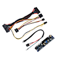 Miniatyrbillede 2 af 8: DC 12V 120W PSU Computer PC Strømforsyning Modul med 24Pin ATX/ DC Indgangskabel Holdbar